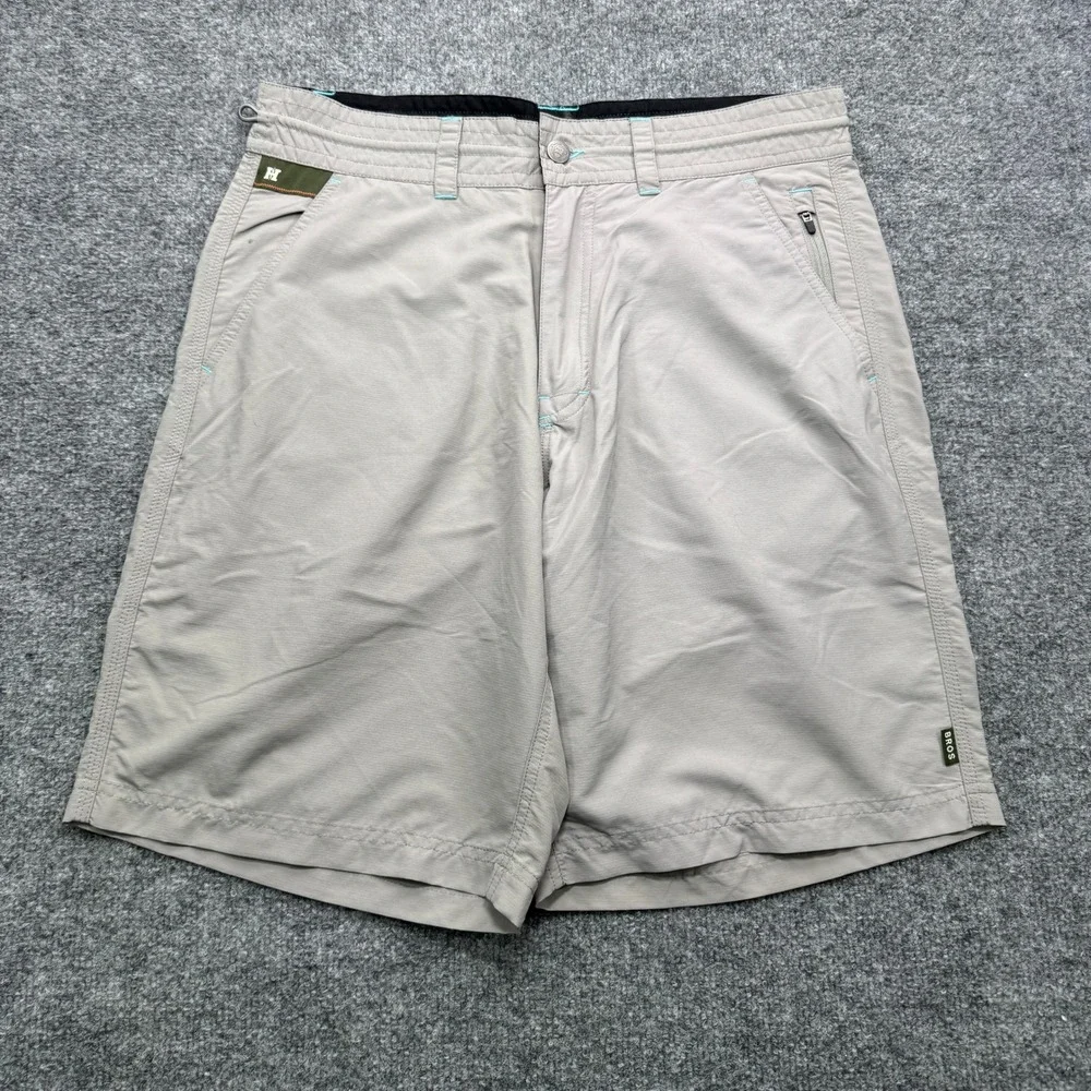 Howler Bros Horizon Hybrid Short Mens 33 Gray 8in Quick Dry Fishing Outdoor